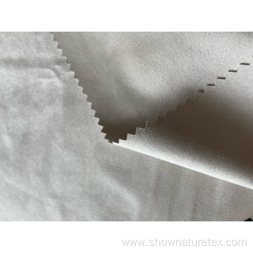 double suede high density nice handfeeling fabric
